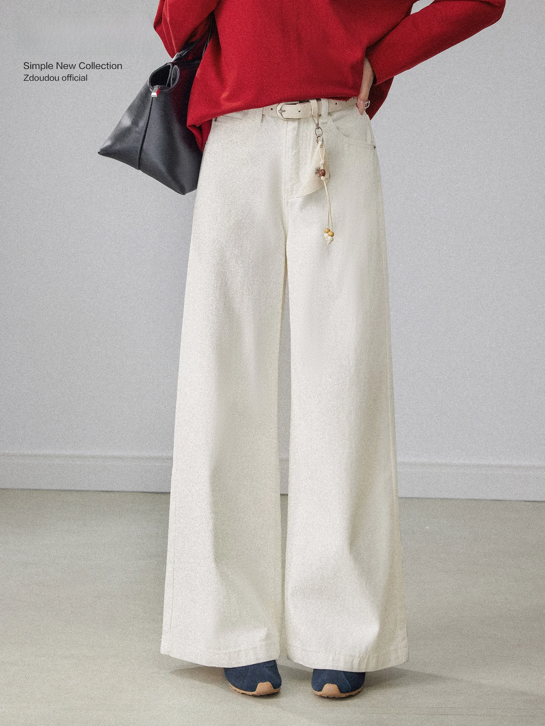 High Waist Straight Leg Jeans Women's Casual Wide Leg Pants Loose Fit Versatile High Waist Slimming Spring New Sle Beige
High Waist Straight Leg Jeans Women's Casual Wide Leg Pants Loose Fit Versatile High Waist Slimming Spring New Sle Beige