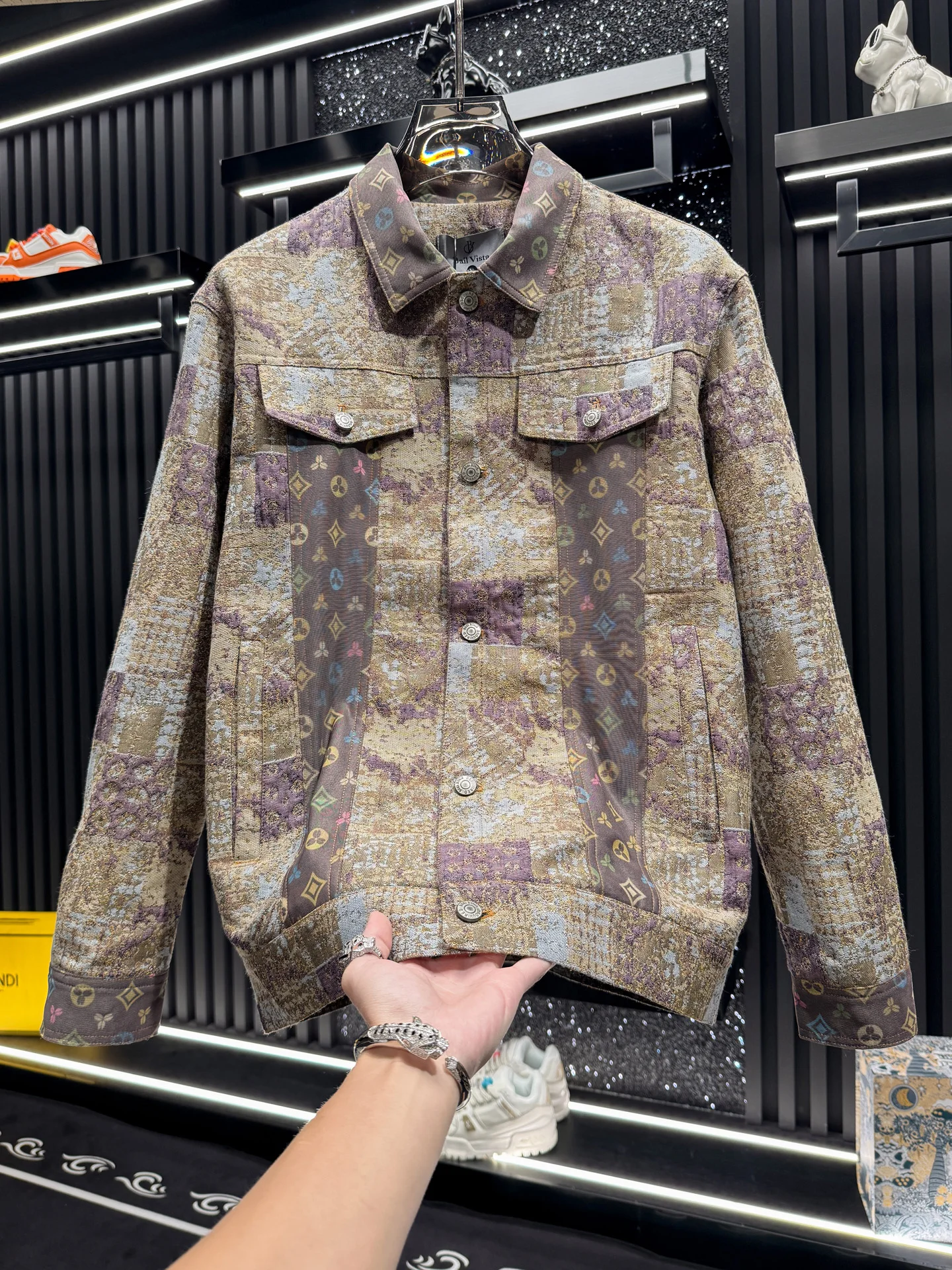 Faionable Men's Embroidered Collar Jaet Casual Versatile High-End Brand Spring Autumn New Sle Stand Fit Cotton Blend
Faionable Men's Embroidered Collar Jaet Casual Versatile High-End Brand Spring Autumn New Sle Stand Fit Cotton Blend