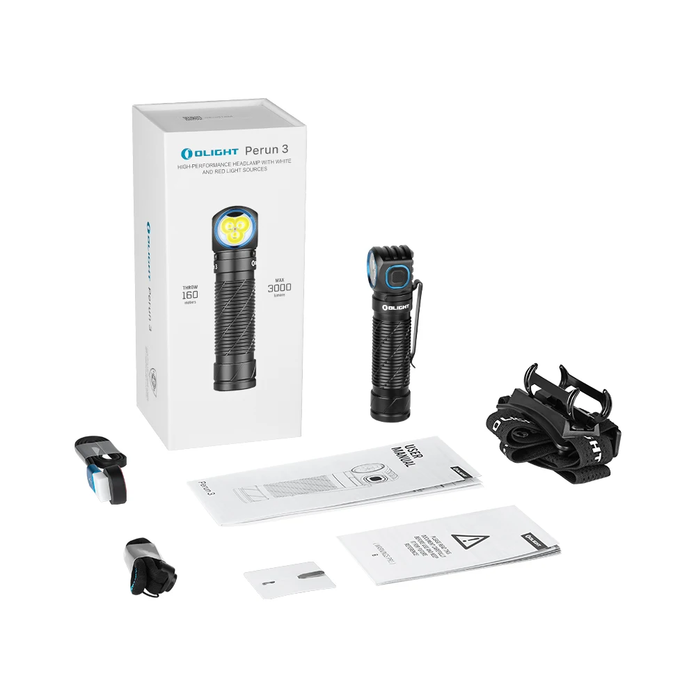 OLIGHT Perun 3 Rechargeable Headlamp Flashlight, 3000 Lumens LED Headlight with Red Light, Battery excluded
OLIGHT Perun 3 Rechargeable Headlamp Flashlight, 3000 Lumens LED Headlight with Red Light, Battery excluded
