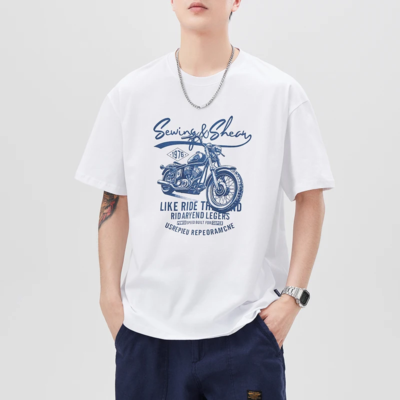 Men's Pure Cotton ort Sve T-irt round Ne Base irt Versatile American Retro Sle Spring Summer New Faion Urban C...
Men's Pure Cotton ort Sve T-irt round Ne Base irt Versatile American Retro Sle Spring Summer New Faion Urban C...