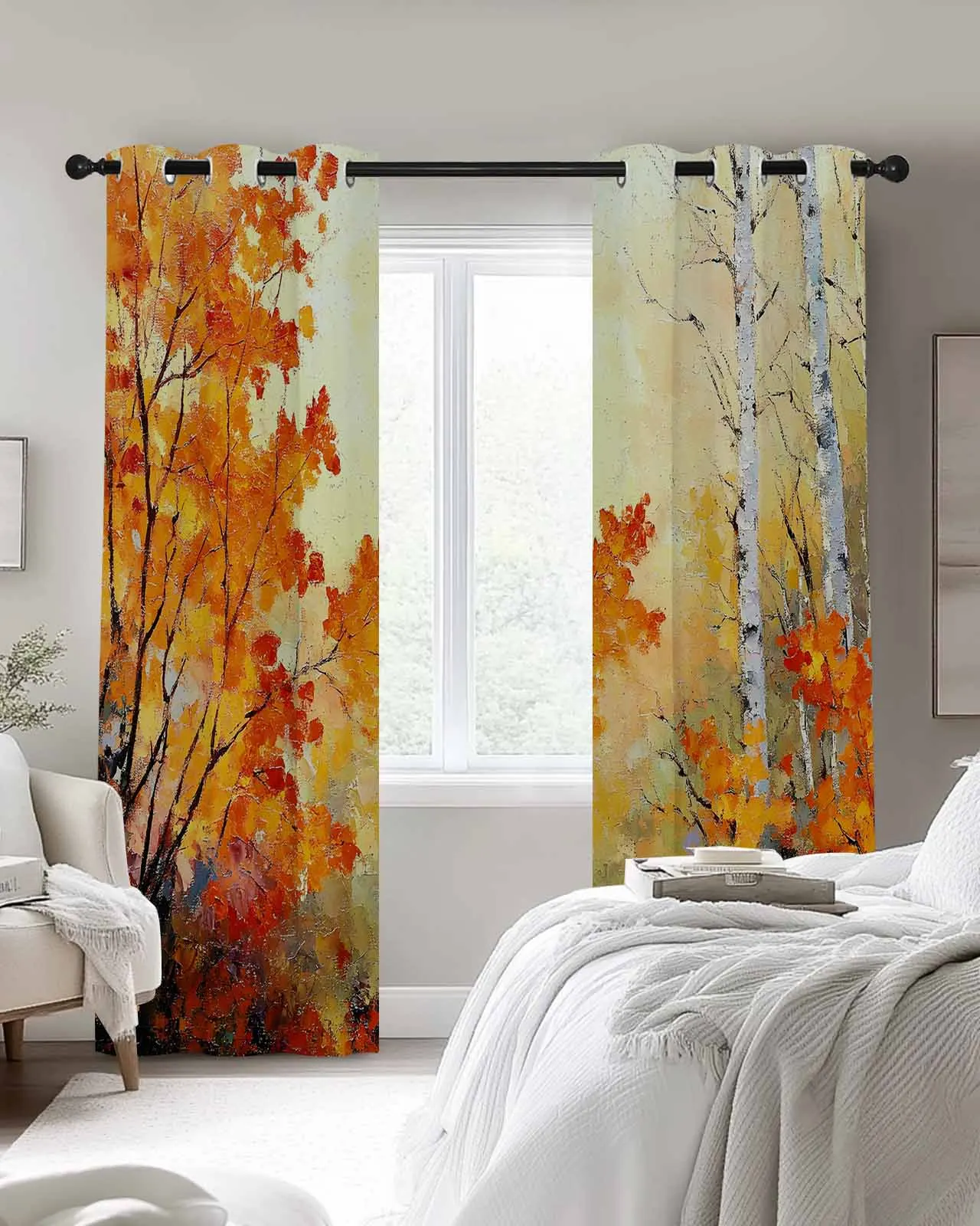 Modern Window Curtains for Living Room Watercolor Autumn Leaves Nature Curtains for Child Bedroom Kitchen Decor Blinds Drapes
Modern Window Curtains for Living Room Watercolor Autumn Leaves Nature Curtains for Child Bedroom Kitchen Decor Blinds Drapes