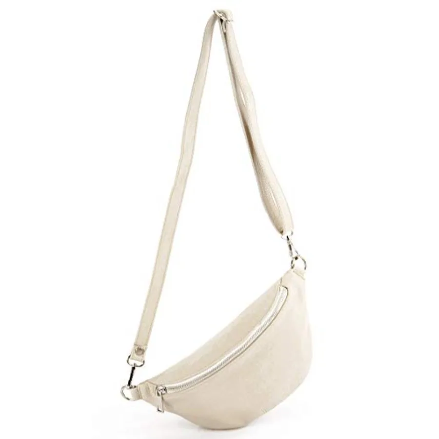 T211 - Italian hip bag bum bag chest bag small made of soft leather
T211 - Italian hip bag bum bag chest bag small made of soft leather