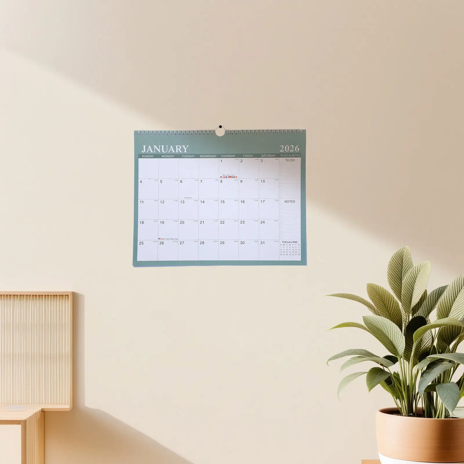 Настенный календарь на 18 месяцев (2026-2027) двусторонний, горизонтальный, ежемесячный планировщик с международными праздниками, из плотной бумаги, для офиса и дома
Настенный календарь на 18 месяцев (2026-2027) двусторонний, горизонтальный, ежемесячный планировщик с международными праздниками, из плотной бумаги, для офиса и дома