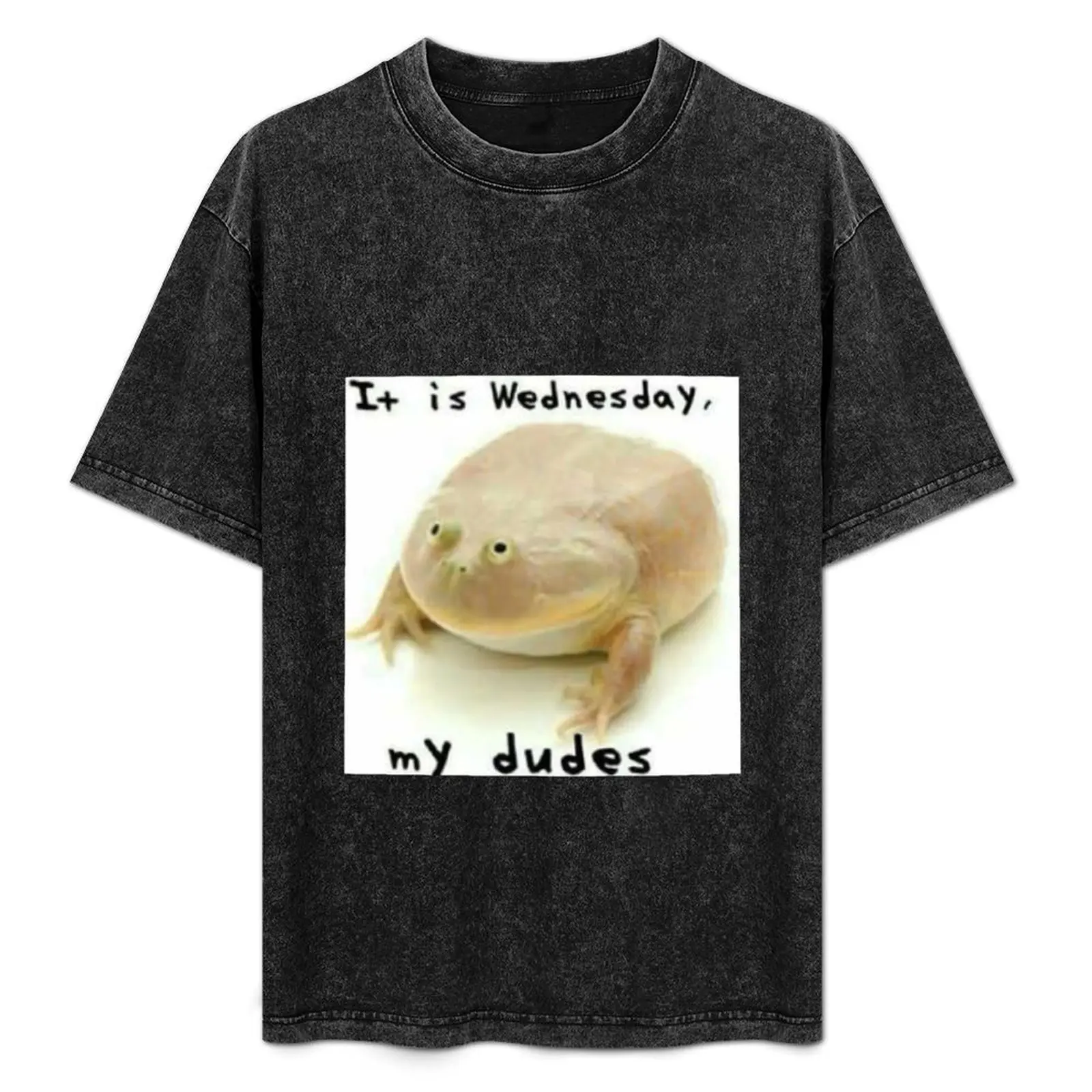 It is Wednesday my dudes T-Shirt Trendy Print Short Sleeve T-Shirt
It is Wednesday my dudes T-Shirt Trendy Print Short Sleeve T-Shirt