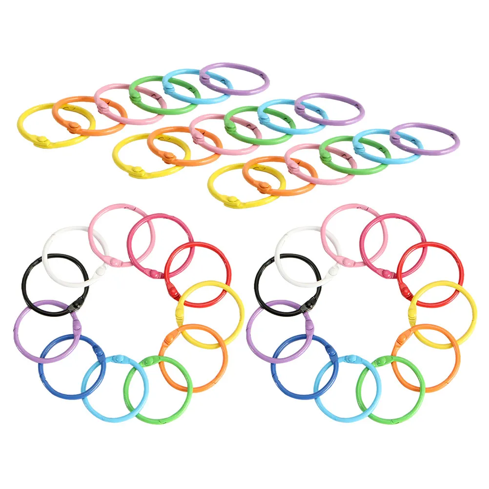 40Pcs Metal Binder Rings Small D-Shaped Index Card Rings for DIY Keychains Craft Projects School Office Home Organization
40Pcs Metal Binder Rings Small D-Shaped Index Card Rings for DIY Keychains Craft Projects School Office Home Organization