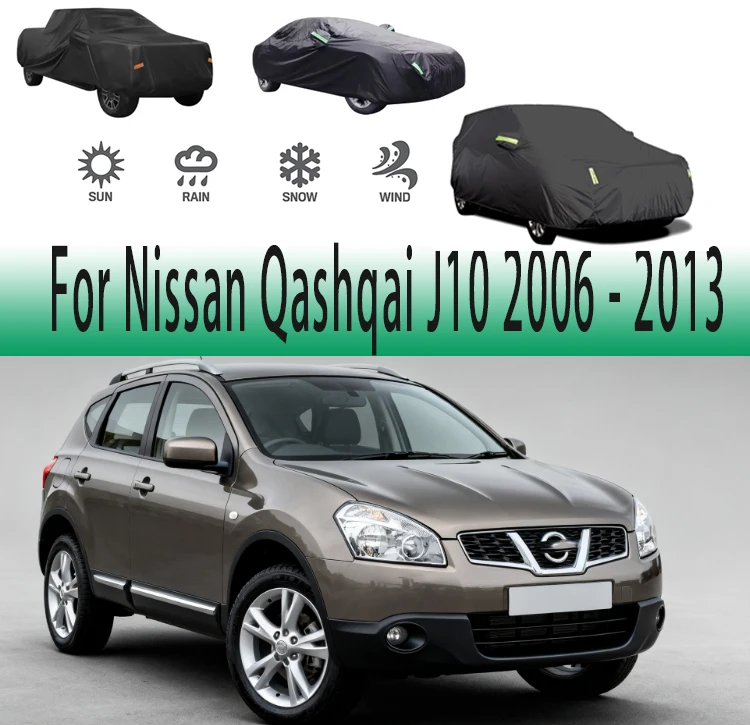 Car Covers for Nissan Qashqai J10 2006-2013 2010 2012Outdoor Protection Full Snow Cover Sunshade Waterproof Dustproof Exterior
Car Covers for Nissan Qashqai J10 2006-2013 2010 2012Outdoor Protection Full Snow Cover Sunshade Waterproof Dustproof Exterior