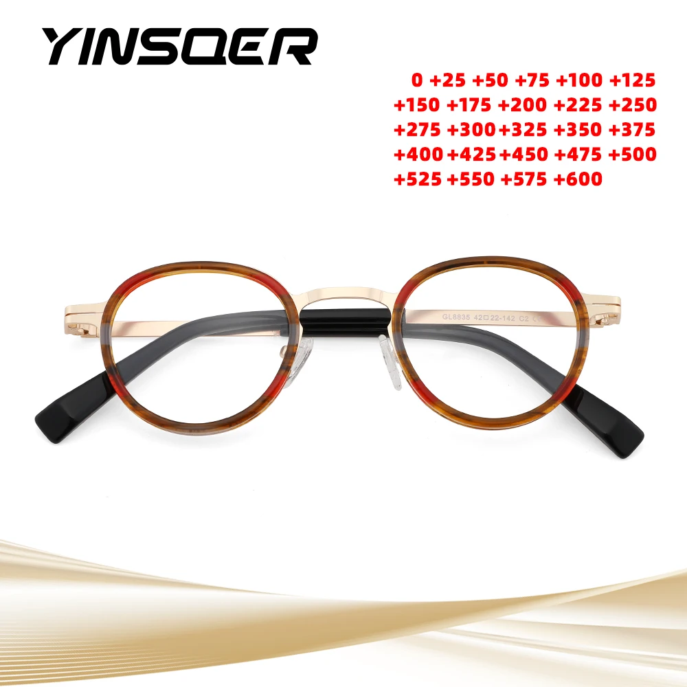 Metal Reading Glasses Small Round Frame Multicolor for Women Men (Popular Choice)
Metal Reading Glasses Small Round Frame Multicolor for Women Men (Popular Choice)