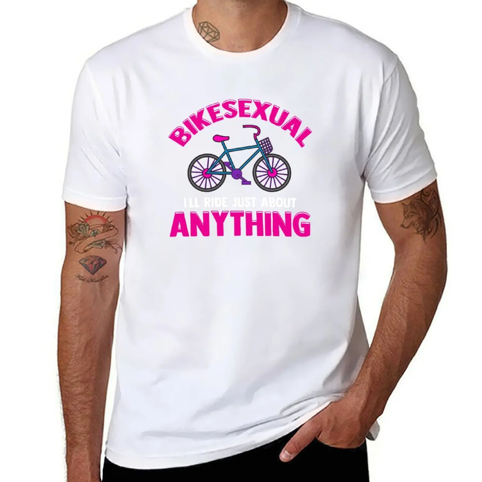 Bikesexual I'll Ride Just About Anything Biking T-Shirt t shirts for man graphic vintage man graphic t shirt T-Shirt
Bikesexual I'll Ride Just About Anything Biking T-Shirt t shirts for man graphic vintage man graphic t shirt T-Shirt