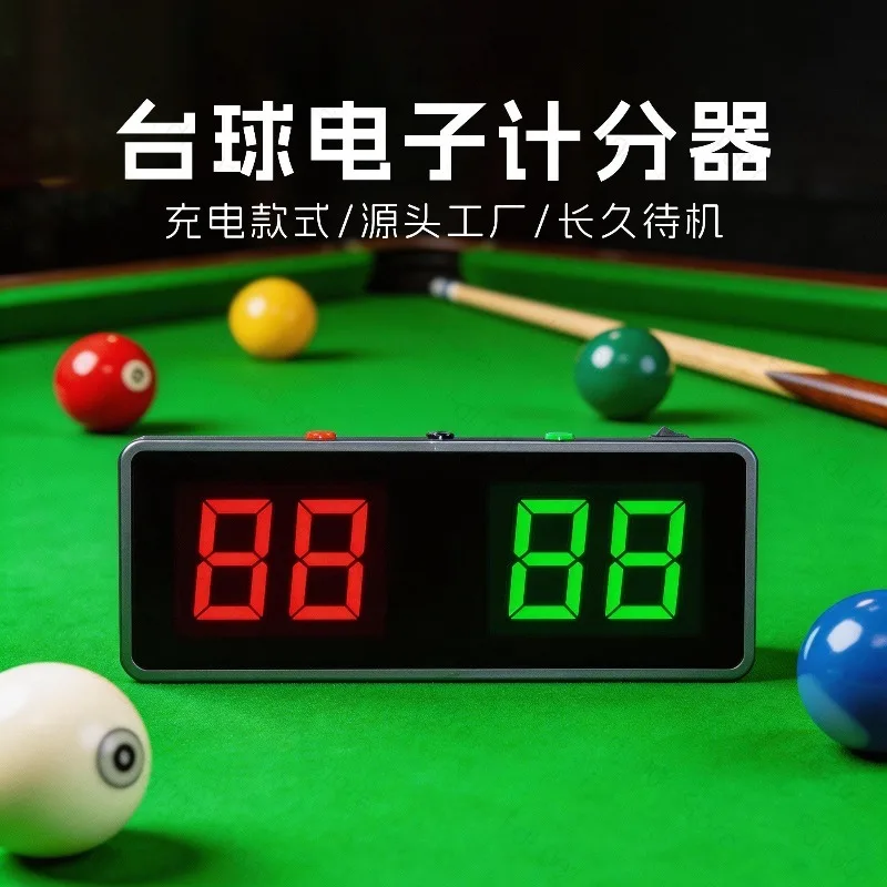 Digital Snooker Scoreboard Portable Billiards Electronic Score Keeper Sports Table Tennis Display for Billiard Games
Digital Snooker Scoreboard Portable Billiards Electronic Score Keeper Sports Table Tennis Display for Billiard Games