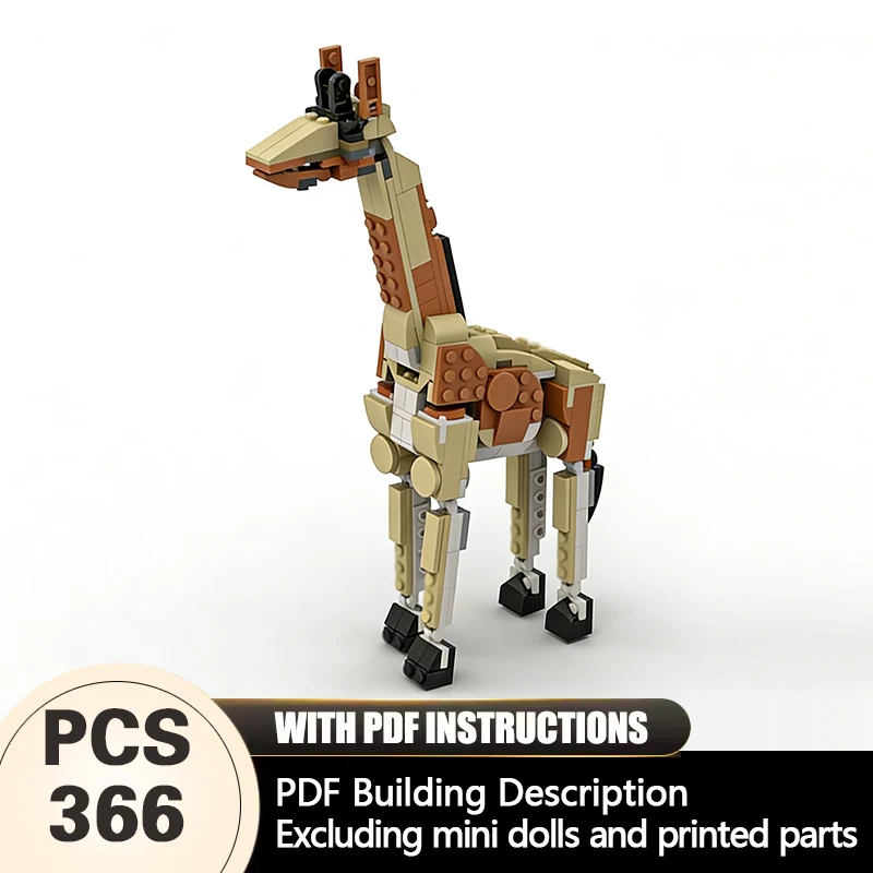 Creators Animal Series Model MOC Building Bricks Ruminant Artiodactyl Modular Technology Gift Holiday Assemble Children Toy Suit
Creators Animal Series Model MOC Building Bricks Ruminant Artiodactyl Modular Technology Gift Holiday Assemble Children Toy Suit