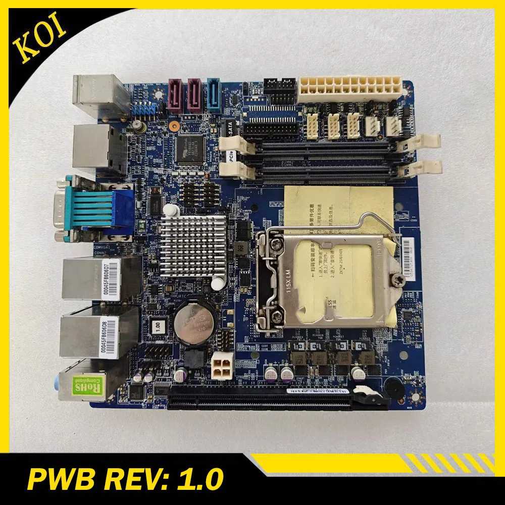 71010-001 PWB REV: 1.0 Industrial Control MATX Motherboard
71010-001 PWB REV: 1.0 Industrial Control MATX Motherboard