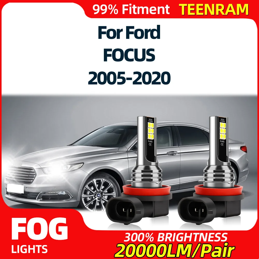2X H8 H11 LED Bulb 20000LM Fog Lights 6000K White Auto Fog Lamp 12V For Ford FOCUS 2005-2013 2014 2015 2016 2017 2018 2019 2020
2X H8 H11 LED Bulb 20000LM Fog Lights 6000K White Auto Fog Lamp 12V For Ford FOCUS 2005-2013 2014 2015 2016 2017 2018 2019 2020