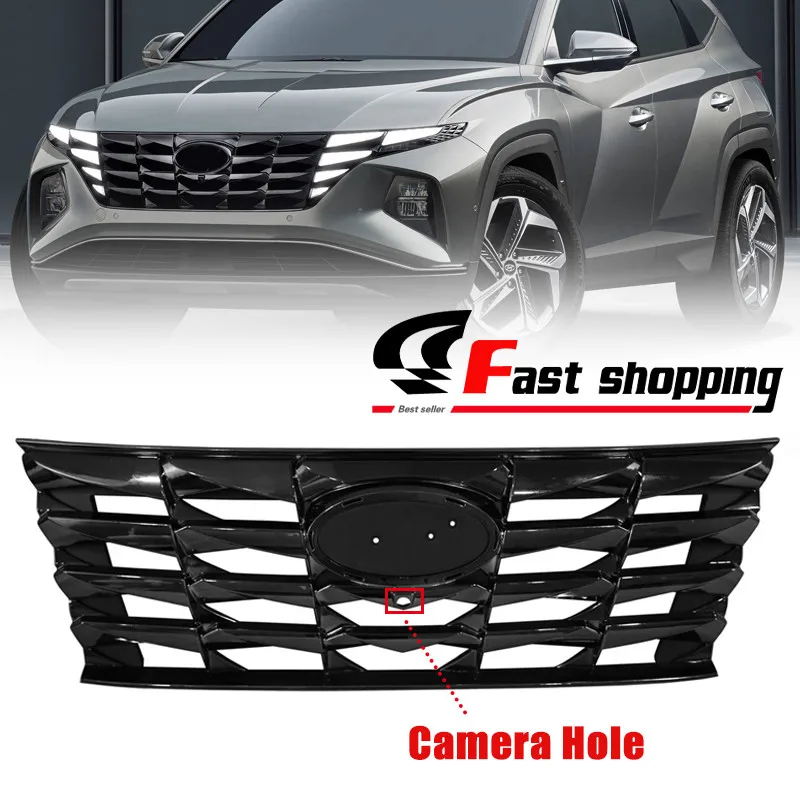 86350N9110 Front Upper Grille W/Camera Hole For 2022 2023 2024 Hyundai Tucson US
86350N9110 Front Upper Grille W/Camera Hole For 2022 2023 2024 Hyundai Tucson US