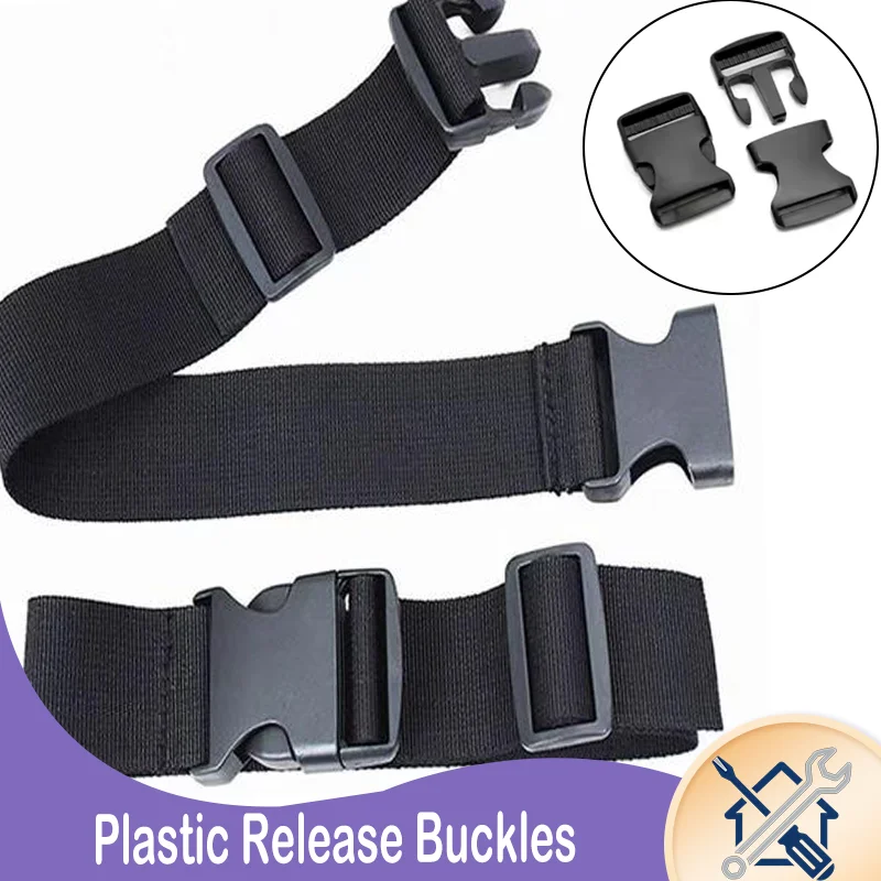 2-10Pcs 15-50mm Adjustable Side Release Buckle Plastic Hardware Tactical Molle Backpack Belt Bag Strap Webbing Replacement Parts
2-10Pcs 15-50mm Adjustable Side Release Buckle Plastic Hardware Tactical Molle Backpack Belt Bag Strap Webbing Replacement Parts