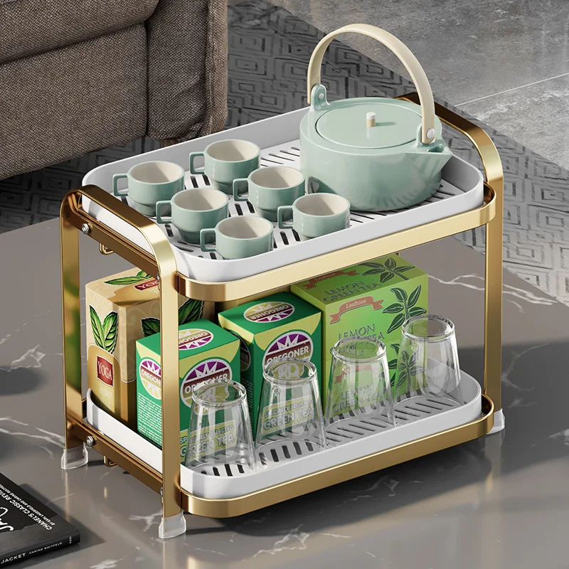 Multifunctional living room drain cup holder, desktop dust-proof storage rack, double-layer drying cup with water tray
Multifunctional living room drain cup holder, desktop dust-proof storage rack, double-layer drying cup with water tray