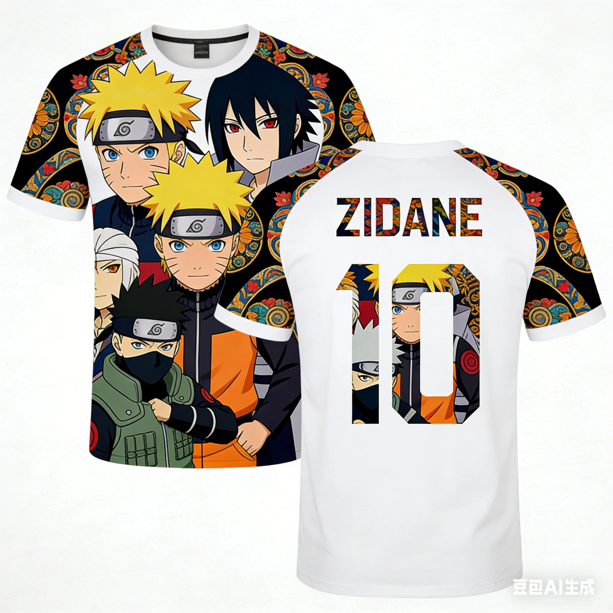 2026-2027 Naruto × Soccer Star Collaboration Number Print T-Shirt Unisex High-Street Trend Loose Casual Short-Sleeve
2026-2027 Naruto × Soccer Star Collaboration Number Print T-Shirt Unisex High-Street Trend Loose Casual Short-Sleeve