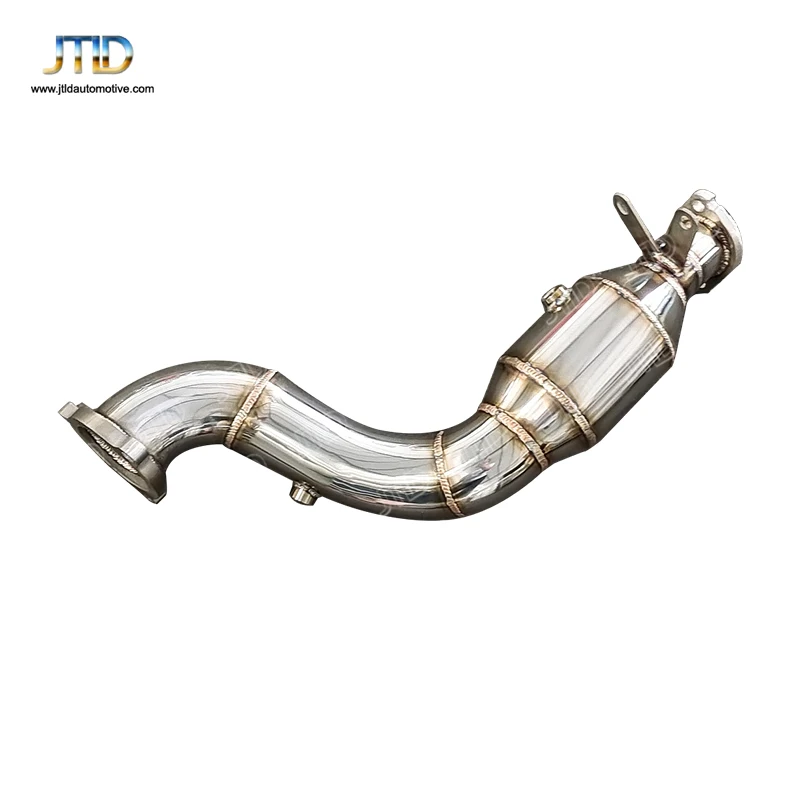 Factory Direct Sales Stainless Steel Catless Polishing Exhaust Downpipe FOR BENZ SLC 300 W204 C200 M271 Four-cylinder M274
Factory Direct Sales Stainless Steel Catless Polishing Exhaust Downpipe FOR BENZ SLC 300 W204 C200 M271 Four-cylinder M274