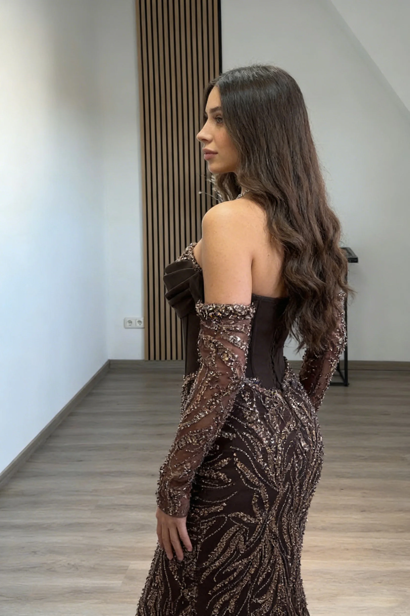 Custom Black Shiny Sequin Beaded robe de soirée femme Strapless Backless Corset Prom Dress Mermaid Formal event dress
Custom Black Shiny Sequin Beaded robe de soirée femme Strapless Backless Corset Prom Dress Mermaid Formal event dress