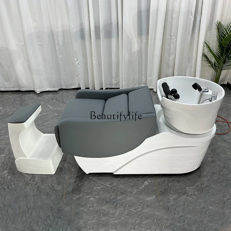 yj5 Half-lying fiberglass base shampoo bed hair salon professional flushing bed silicone soft pillow comfortable
yj5 Half-lying fiberglass base shampoo bed hair salon professional flushing bed silicone soft pillow comfortable