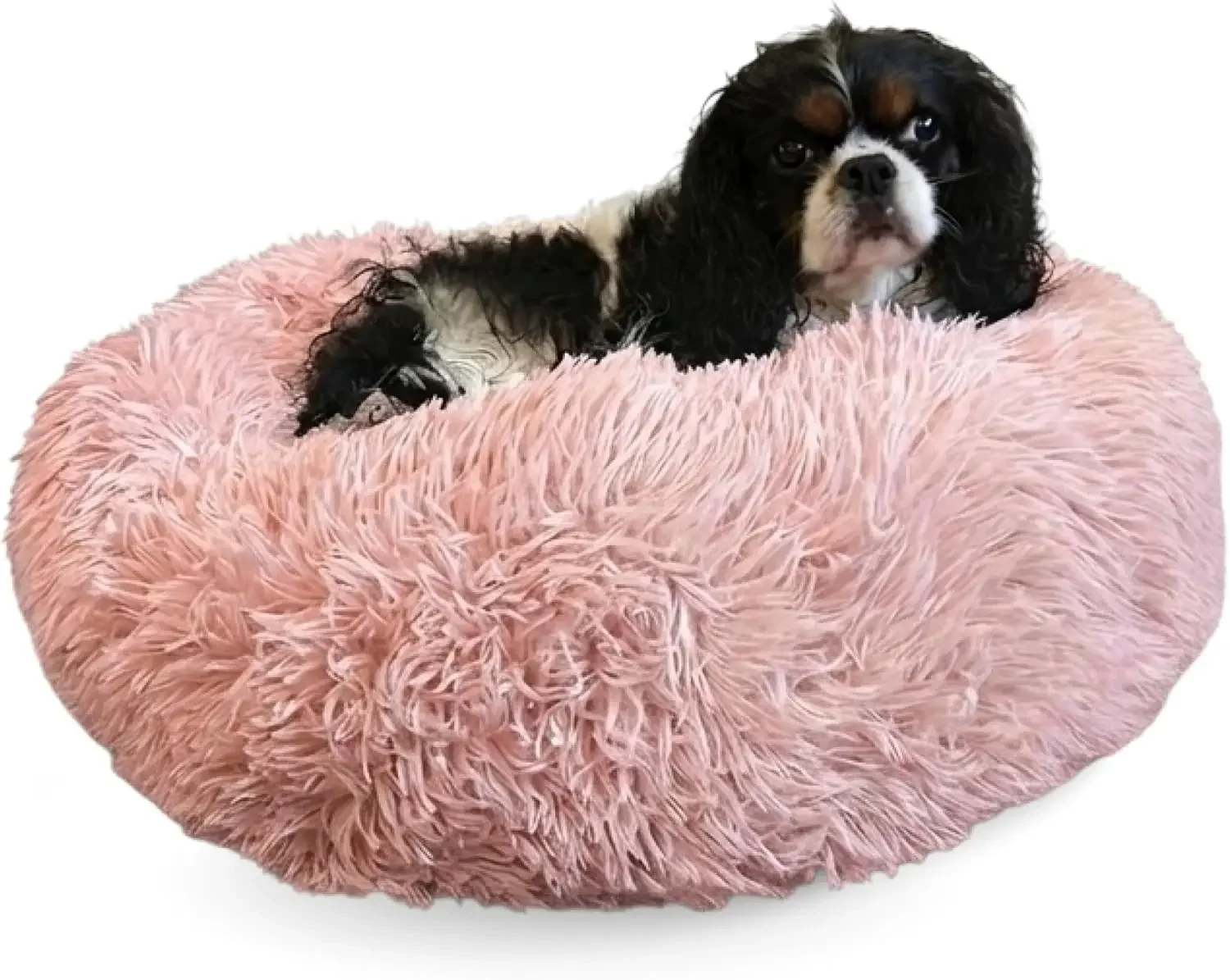 Plush Donut Dog Bed, Machine Washable, Fits Up to 45 lbs, Pink
Plush Donut Dog Bed, Machine Washable, Fits Up to 45 lbs, Pink