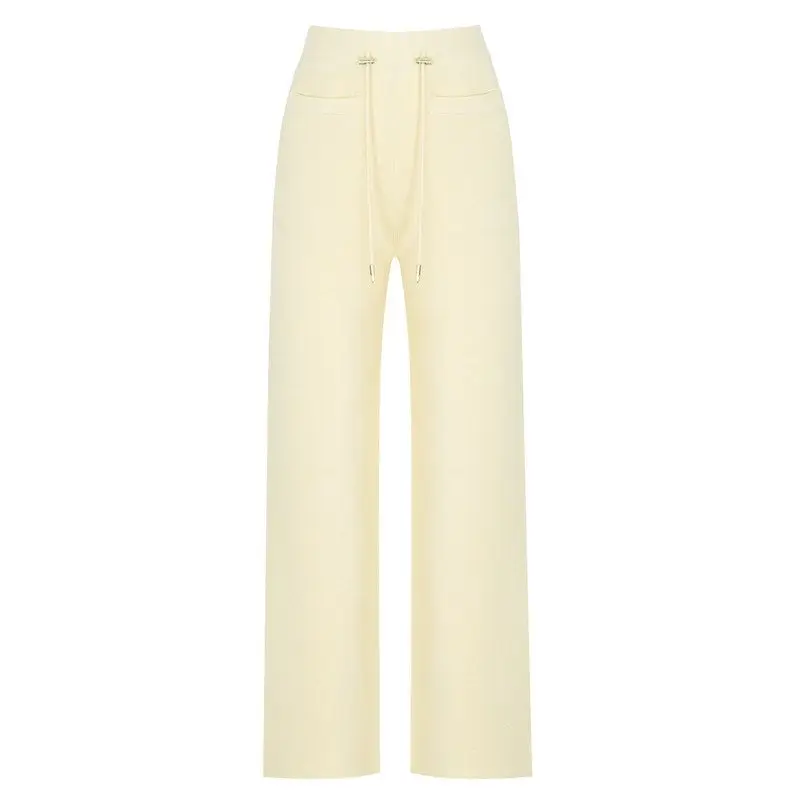 High Quality Knitted Straight Leg Long Pants Women's Fashionable Slim Fit Comfortable Spring Autumn New Style Simple Design
High Quality Knitted Straight Leg Long Pants Women's Fashionable Slim Fit Comfortable Spring Autumn New Style Simple Design
