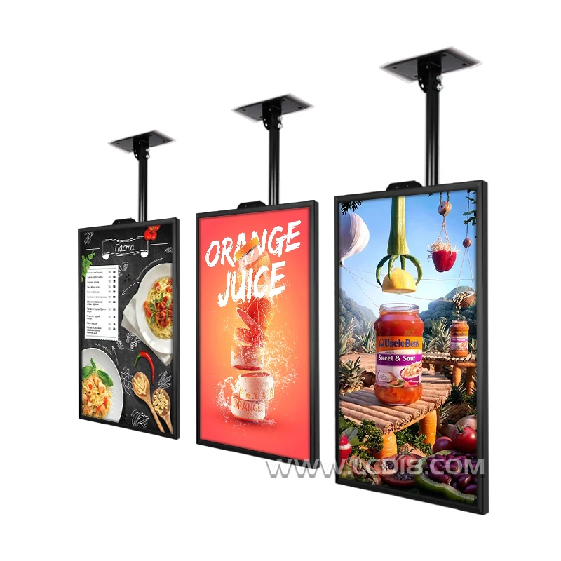 *500 Nits Shop Interactive Window Display Window Facing Digital Signage Hanging Window Advertising LCD Displays for Retail
*500 Nits Shop Interactive Window Display Window Facing Digital Signage Hanging Window Advertising LCD Displays for Retail