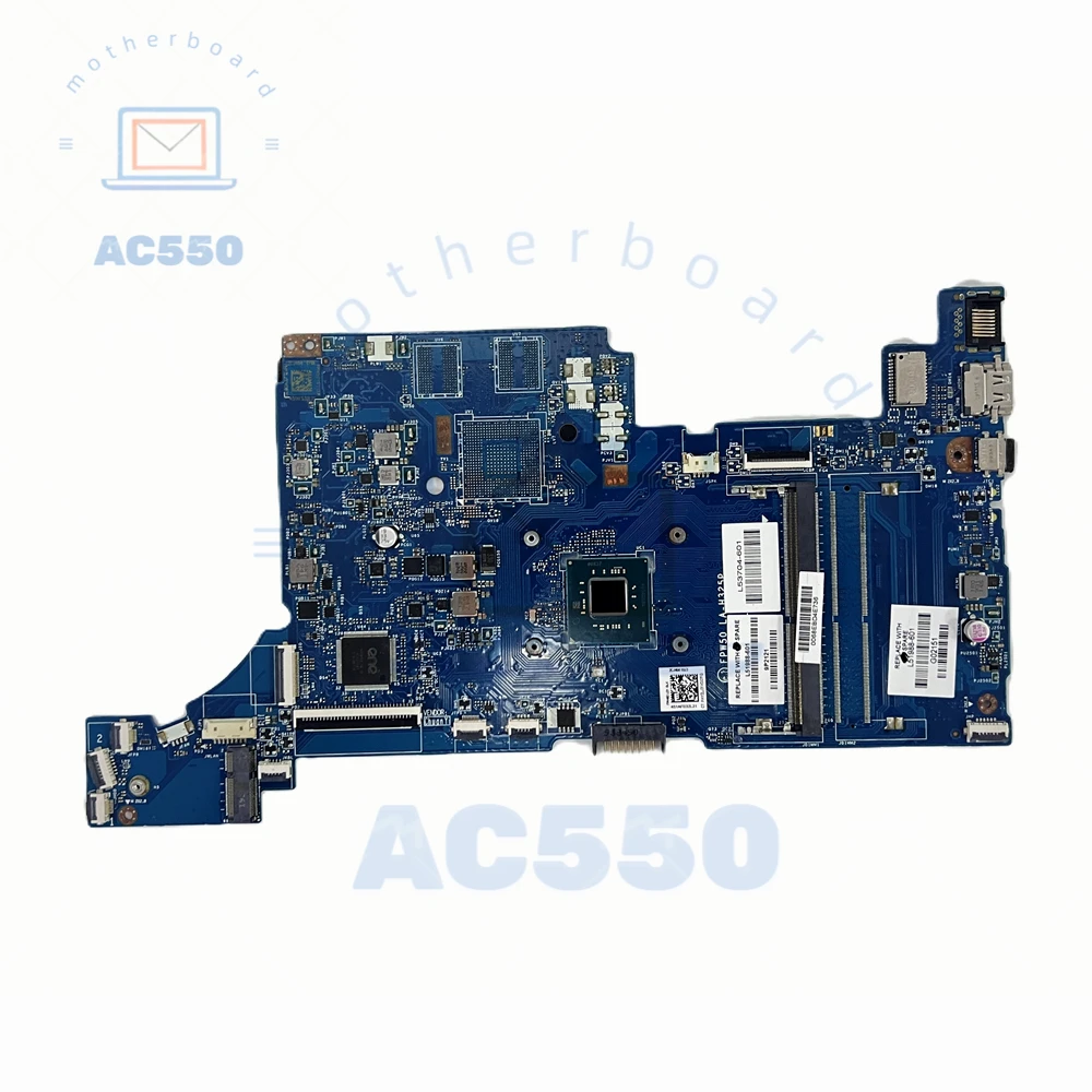 Laptop motherboard L51988-601 LA-H325P For HP 15-DW with SR3RZ Pentium N5000 Fully tested, works perfectly
Laptop motherboard L51988-601 LA-H325P For HP 15-DW with SR3RZ Pentium N5000 Fully tested, works perfectly