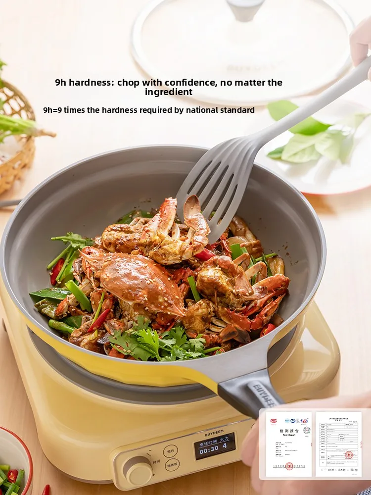 Moon Porcelain Series 28cm Frying Pan Wok, Ceramic Non-stick Pan, Wear-resistant Stir-fry Household Frying Pan
Moon Porcelain Series 28cm Frying Pan Wok, Ceramic Non-stick Pan, Wear-resistant Stir-fry Household Frying Pan