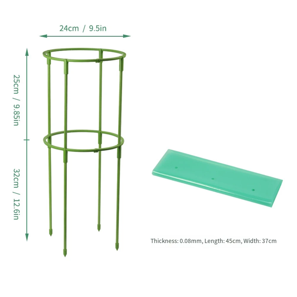 Vegetable and Shrub Protection Cage with PE Film Cover Designed to Provide Long Lasting Shield Against Wind and
Vegetable and Shrub Protection Cage with PE Film Cover Designed to Provide Long Lasting Shield Against Wind and