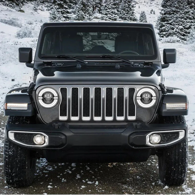 9 Inch Round LED Headlights for Jeep Wrangler JL 2018 2019 2020 Hi Low Beam with Halo DRL Turn Signal Headlamp
9 Inch Round LED Headlights for Jeep Wrangler JL 2018 2019 2020 Hi Low Beam with Halo DRL Turn Signal Headlamp