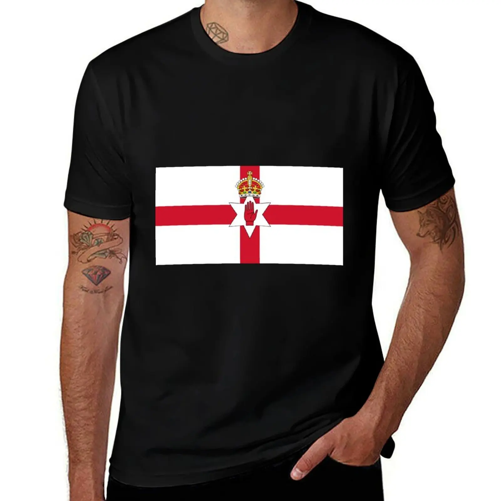 Flag of Northern Ireland T-Shirt t shirts cotton 100% man t shirts for men casual t shirts for man cotton funny T-shirt
Flag of Northern Ireland T-Shirt t shirts cotton 100% man t shirts for men casual t shirts for man cotton funny T-shirt