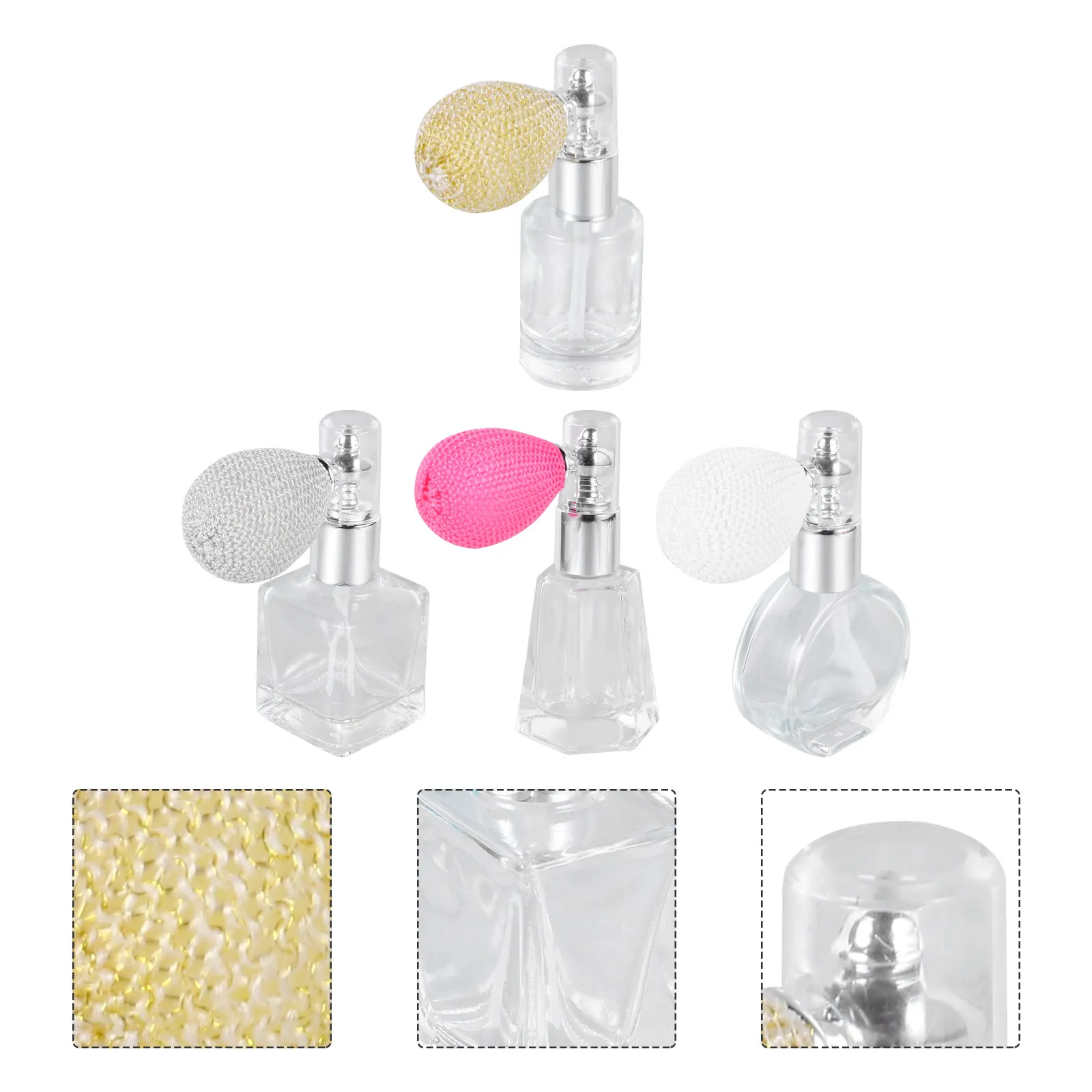 4 Pcs Essential Oil Spray Bottles Empty Atomizers Perfume for Fragrance Refillable
4 Pcs Essential Oil Spray Bottles Empty Atomizers Perfume for Fragrance Refillable