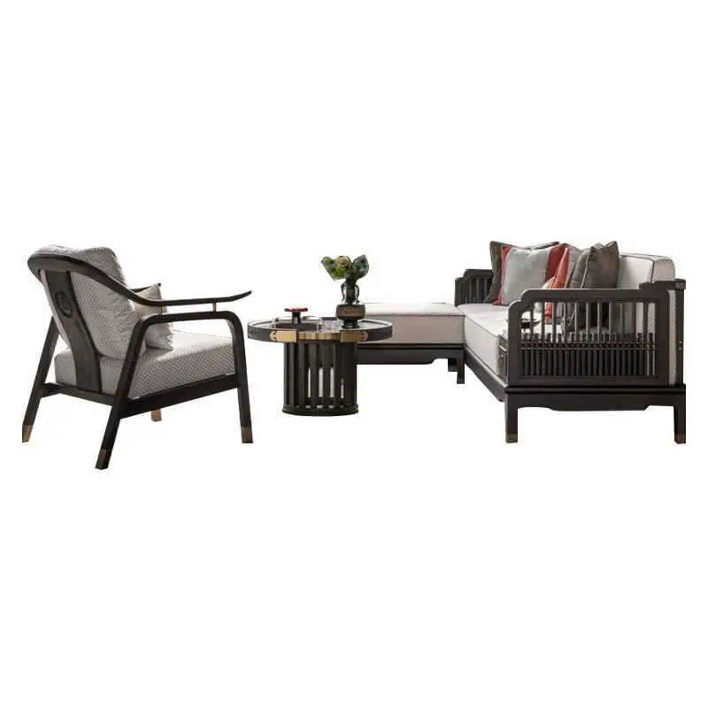 Sales department reception sofa tables and chairs, Song-style beauty light luxury high-end leisure chair sofa combination
Sales department reception sofa tables and chairs, Song-style beauty light luxury high-end leisure chair sofa combination