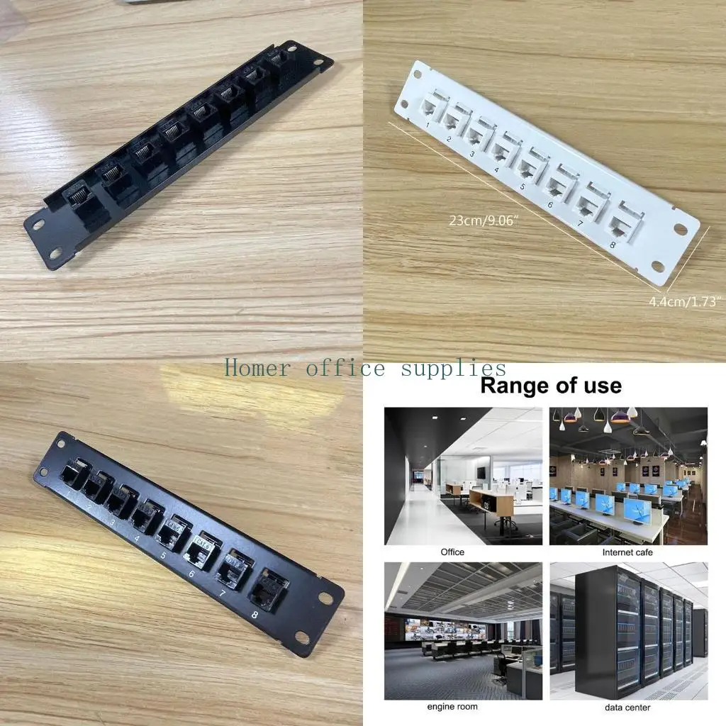 K43B 8-портовая сквозная патч-панель CAT6 RJ45 с монтажным кронштейном для разъемов Keystone
K43B 8-портовая сквозная патч-панель CAT6 RJ45 с монтажным кронштейном для разъемов Keystone