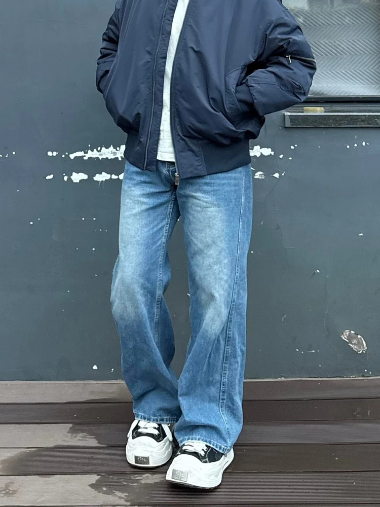 Мужские джинсы Cleanfit American Retro High Street: синие, прямые, слегка расклешенные, зауженные, длинные брюки
Мужские джинсы Cleanfit American Retro High Street: синие, прямые, слегка расклешенные, зауженные, длинные брюки