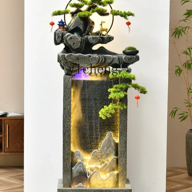 XL rockery flowing water ornament entrance lucky indoor circulation water feature fountain humidifier
XL rockery flowing water ornament entrance lucky indoor circulation water feature fountain humidifier