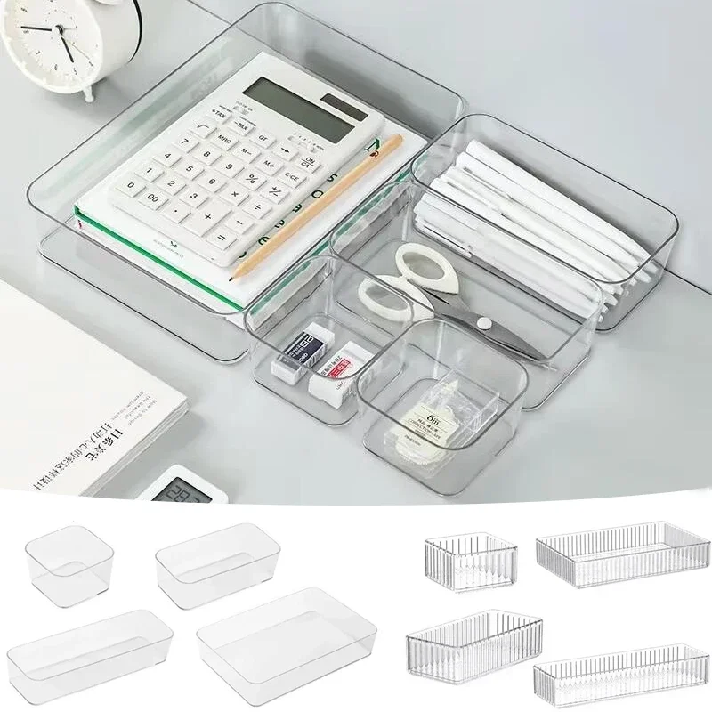 Transparent Box Organizer Desk Plastic Box Container Drawer Organizer Table Jewelry Box Makeup Organizer Boxes Hide stash Box
Transparent Box Organizer Desk Plastic Box Container Drawer Organizer Table Jewelry Box Makeup Organizer Boxes Hide stash Box