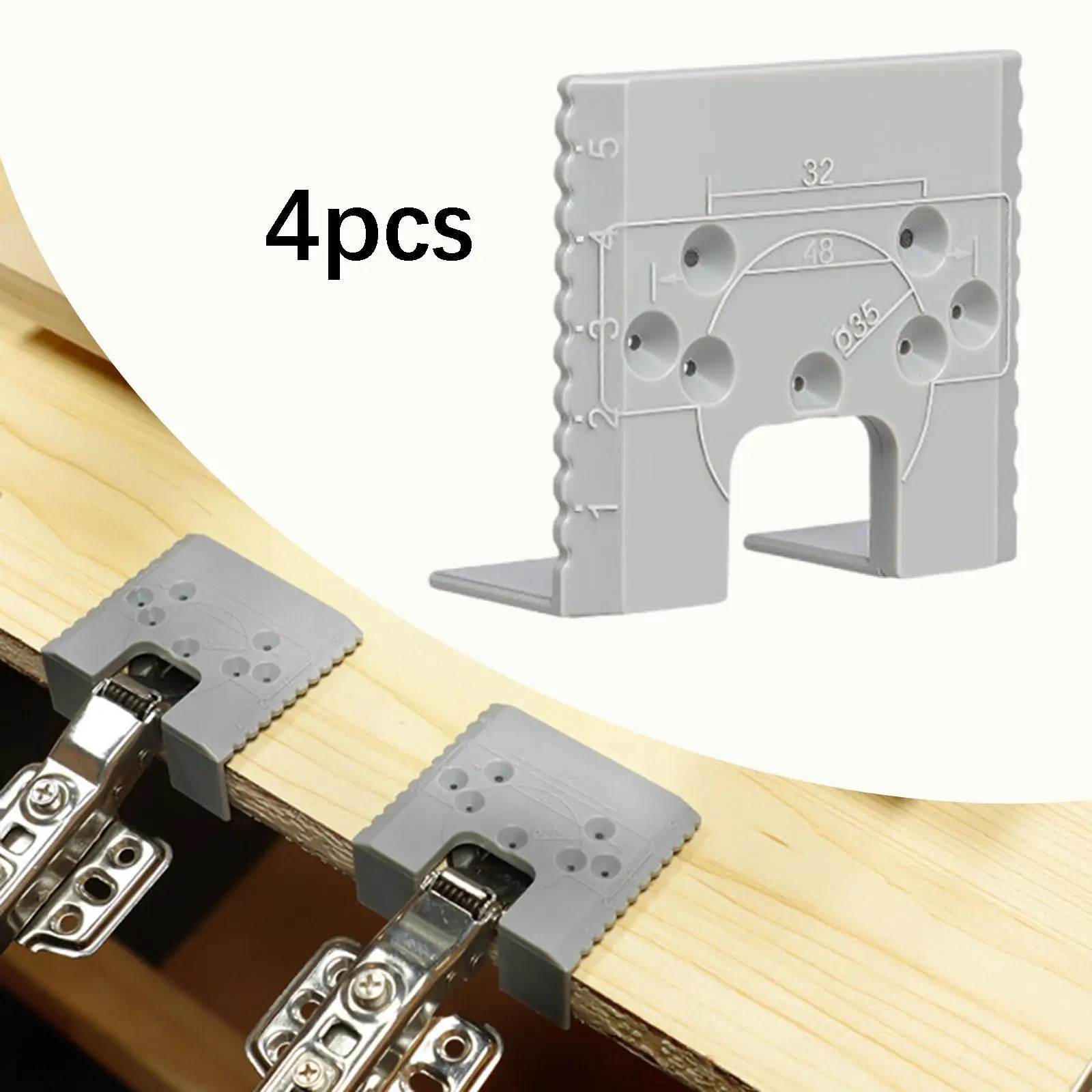 Набор из 4 шаблонов для дверных петель: точные направляющие для сверления и резки, для установки петель, для плотников, для карманных ящиков, для гаража, для дома
Набор из 4 шаблонов для дверных петель: точные направляющие для сверления и резки, для установки петель, для плотников, для карманных ящиков, для гаража, для дома