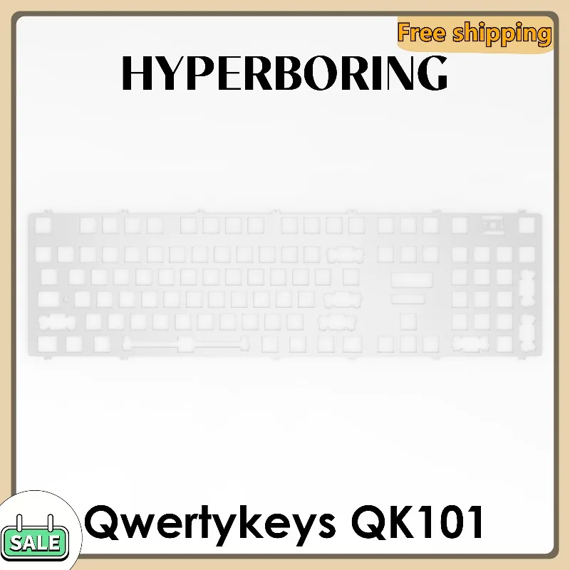 Qwertykeys QK101 Mechanical Keyboard Positioning Plate PP PC POM FR4 Aluminum CF Positioning Board Gaming Keyboard Accessories
Qwertykeys QK101 Mechanical Keyboard Positioning Plate PP PC POM FR4 Aluminum CF Positioning Board Gaming Keyboard Accessories