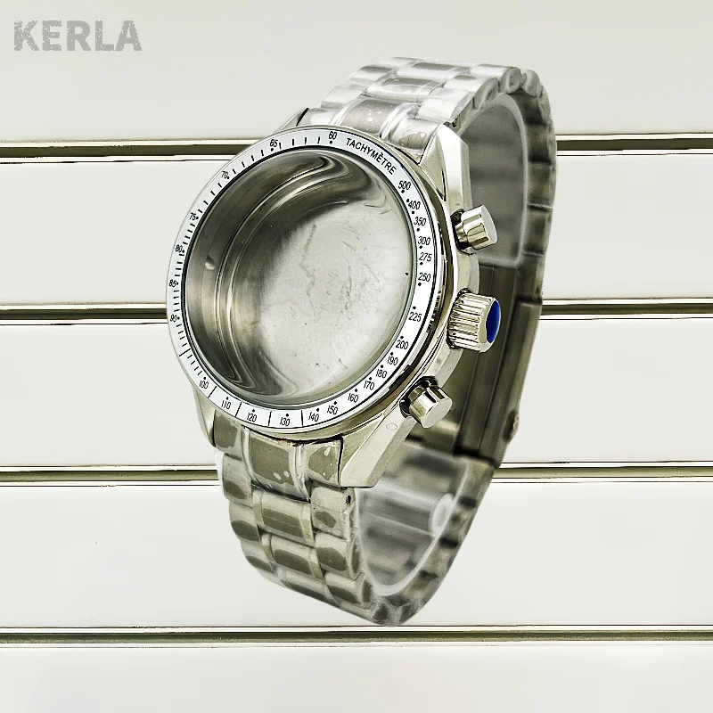 Multifunctional Silver 39.6mm Watch Case Suitable for Omg Speedmster VK63 Quartz Movement Watch Parts Fits 20mm Strap Case Bezel
Multifunctional Silver 39.6mm Watch Case Suitable for Omg Speedmster VK63 Quartz Movement Watch Parts Fits 20mm Strap Case Bezel