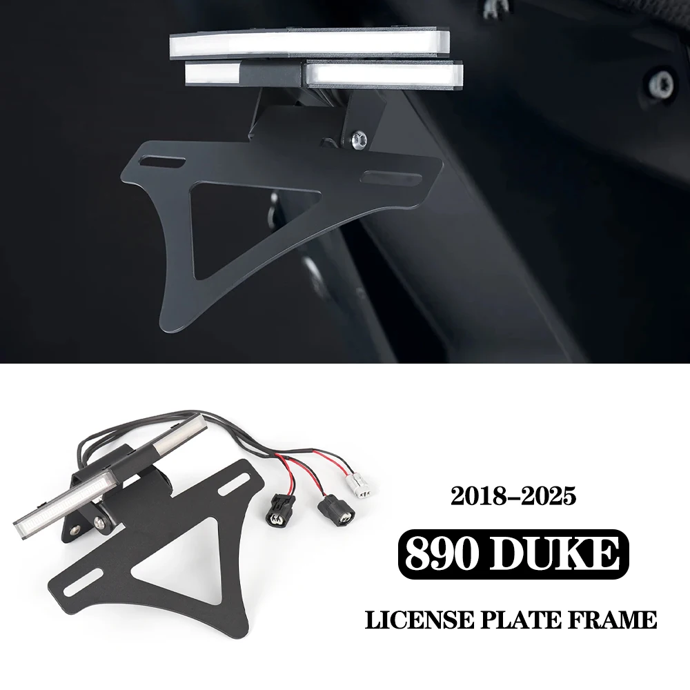 license plate holder turn signal integrated license plate holder short FOR 790/890DUKE 2018-2025
license plate holder turn signal integrated license plate holder short FOR 790/890DUKE 2018-2025