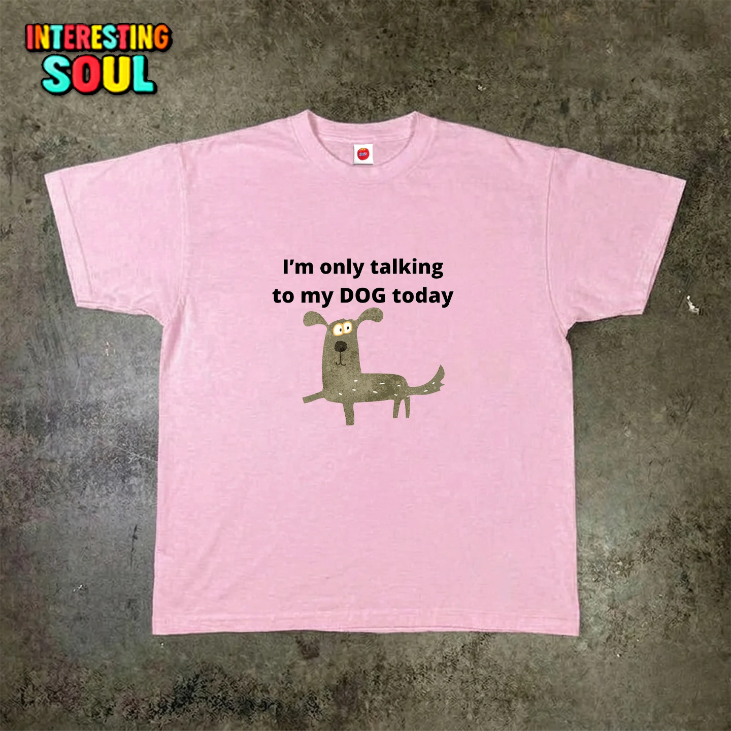 Creative Casual Versatile Short Sleeve T-Shirt Interesting Soul High Street Design Popular Match All Super Hot Summer Top
Creative Casual Versatile Short Sleeve T-Shirt Interesting Soul High Street Design Popular Match All Super Hot Summer Top