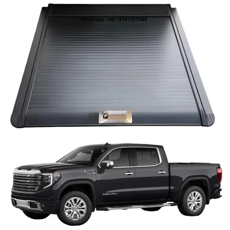 FOR Aluminum Alloy Manual Universal Fit Roll-Up Tonneau Cover with Locking System Waterproof & Tailbox Design
FOR Aluminum Alloy Manual Universal Fit Roll-Up Tonneau Cover with Locking System Waterproof & Tailbox Design