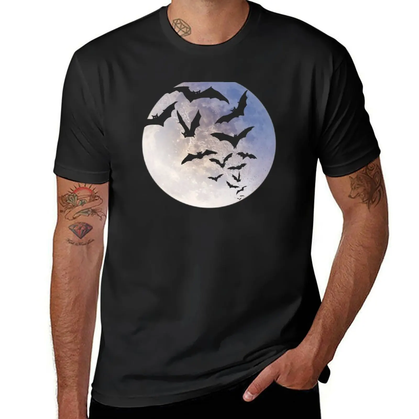 Bats and Moon T-Shirt quick-drying anime blanks Aesthetic clothing mens graphic t-shirts
Bats and Moon T-Shirt quick-drying anime blanks Aesthetic clothing mens graphic t-shirts