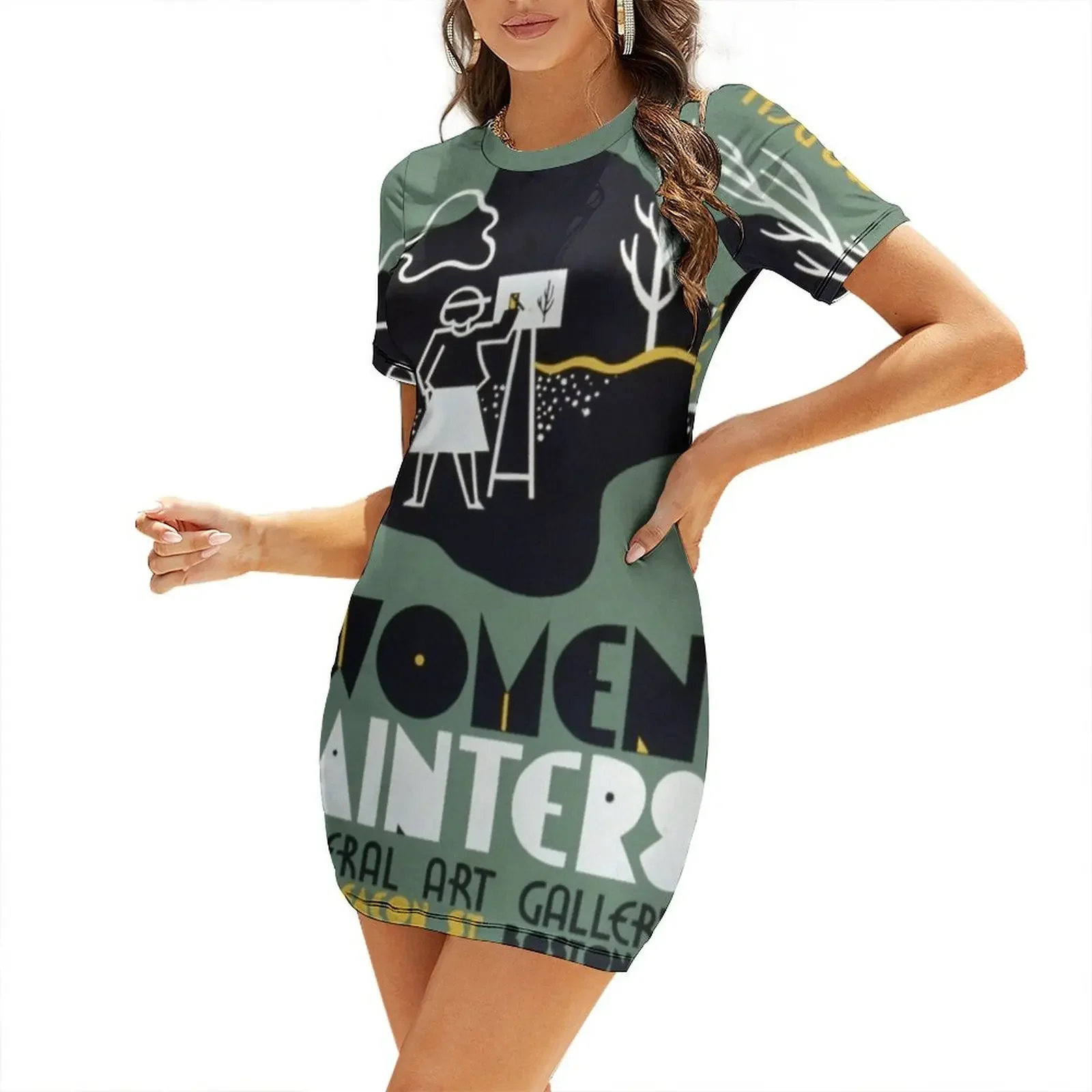 Women Painters, Works Progress Administration Short-Sleeved Dress dress party night Woman dresses women formal occasion dresses
Women Painters, Works Progress Administration Short-Sleeved Dress dress party night Woman dresses women formal occasion dresses