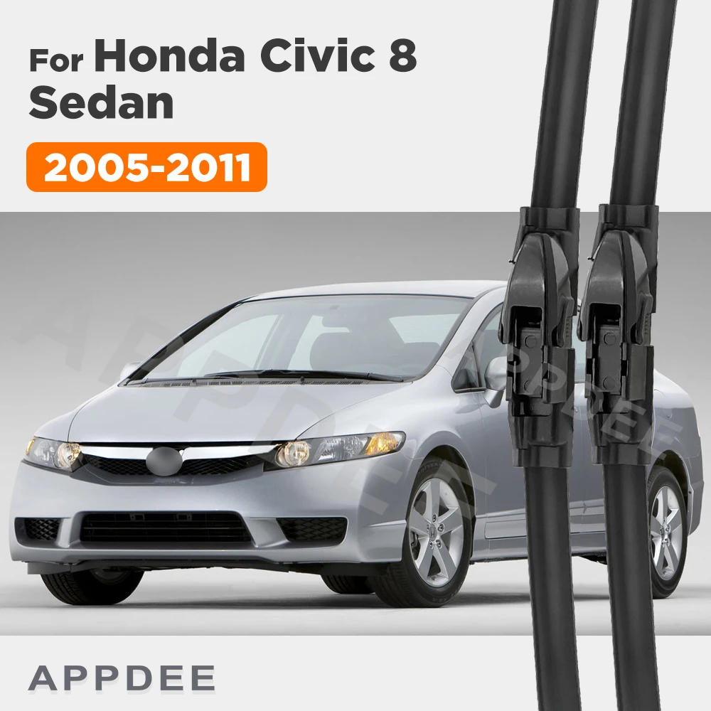 APPDEE Wiper Front Wiper Blades For Honda Civic 8 Sedan 2005-2011 2006 2007 2008 2009 2010 Windscreen Window Brush 26"+23"
APPDEE Wiper Front Wiper Blades For Honda Civic 8 Sedan 2005-2011 2006 2007 2008 2009 2010 Windscreen Window Brush 26"+23"