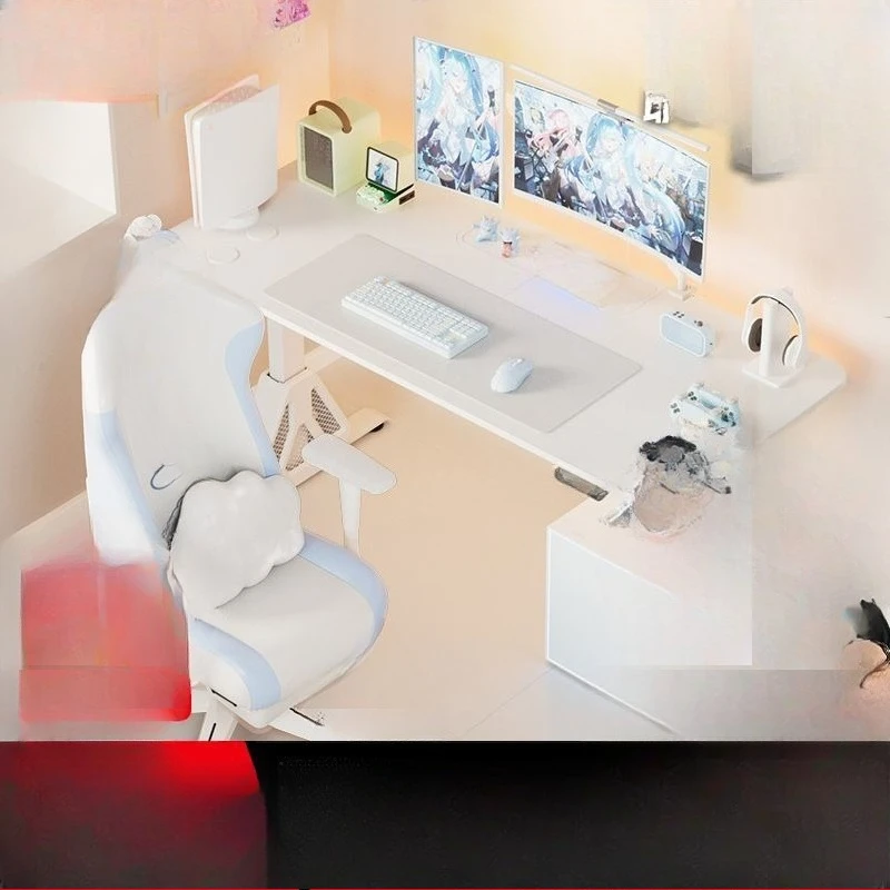 Gaming table Double motor Intelligent solid wood lifting table Home office Computer table Double desk
Gaming table Double motor Intelligent solid wood lifting table Home office Computer table Double desk
