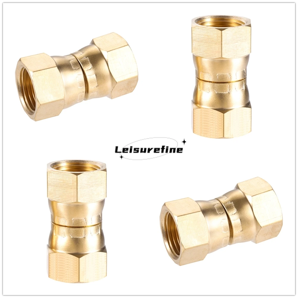 4pcs 3/8" Female Flare x 3/8" Female Flare Adapter for Piping Conversion Solid Brass Tube Fittings for LP/Gas Flammable Liquids
4pcs 3/8" Female Flare x 3/8" Female Flare Adapter for Piping Conversion Solid Brass Tube Fittings for LP/Gas Flammable Liquids