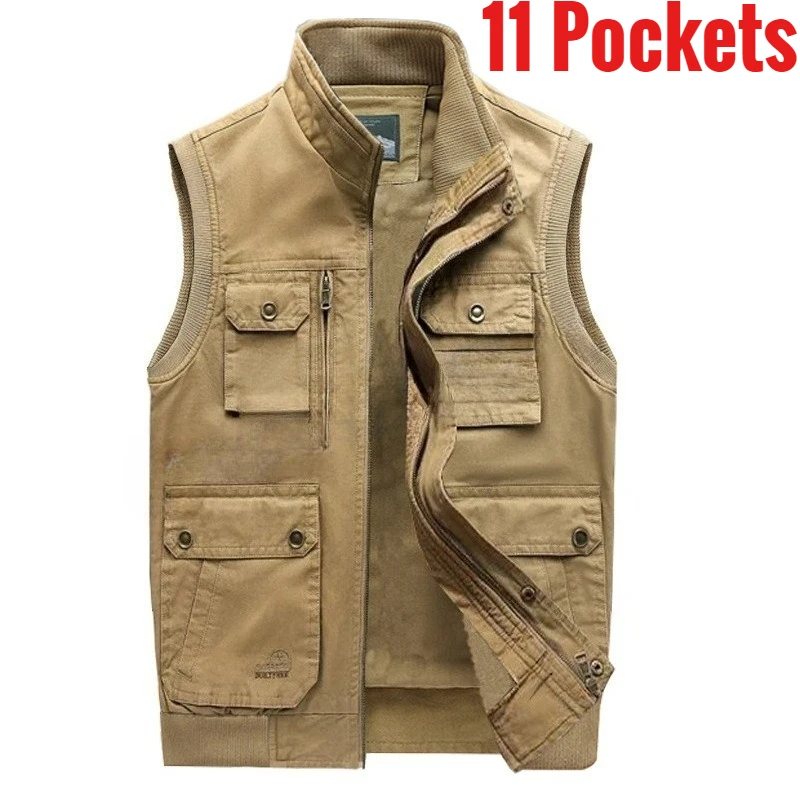Мужской жилет из 100% хлопка с множеством карманов, безрукавка, рабочая одежда для активного отдыха, фотографии, рыбалки
Мужской жилет из 100% хлопка с множеством карманов, безрукавка, рабочая одежда для активного отдыха, фотографии, рыбалки