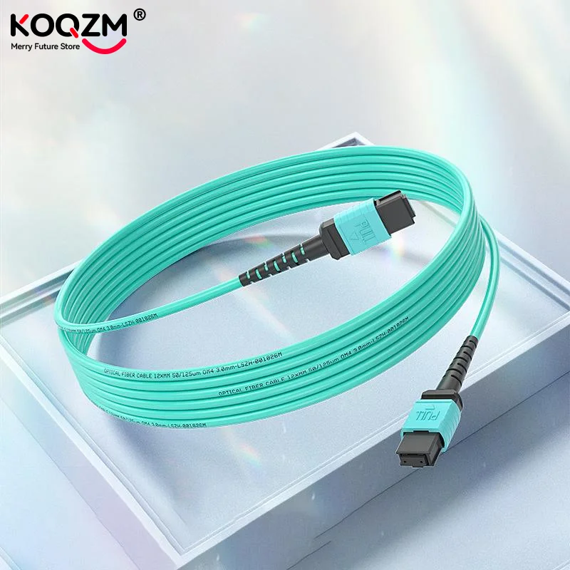 Optical Module Connection Cable MPO Cable 8 Fiber Female To Female MPO-MPO Multi-Mode Type B OM3 Fiber Optical Patch Cord
Optical Module Connection Cable MPO Cable 8 Fiber Female To Female MPO-MPO Multi-Mode Type B OM3 Fiber Optical Patch Cord